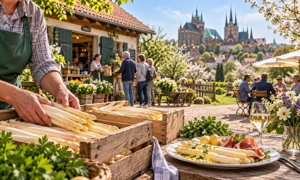 Spargelhof & blühendes Erfurt